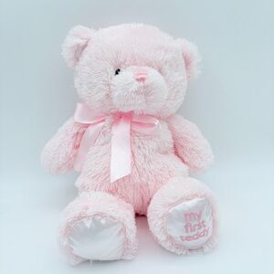 Baby Gund My First Teddy Pink #6048599 11 inch